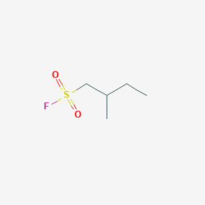 molecular formula C5H11FO2S B3097459 2-Methylbutane-1-sulfonyl fluoride CAS No. 1311315-63-5