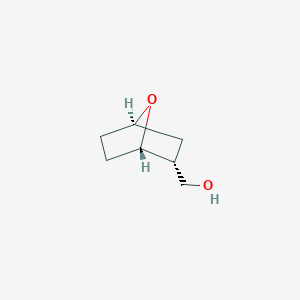 molecular formula C7H12O2 B3097489 [(1R,2R,4S)-rel-7-oxabicyclo[2.2.1]heptan-2-yl]methanol CAS No. 13118-77-9