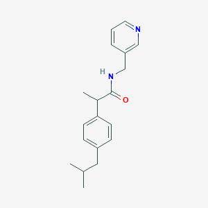 2-(4-isobutylphenyl)-N-(3-pyridinylmethyl)propanamide
