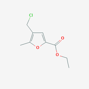 4-Chloromethyl-5-methyl-furan-2-carboxylic acid ethyl ester
