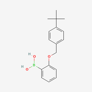 {2-[(4-Tert-butylphenyl)methoxy]phenyl}boronic acid