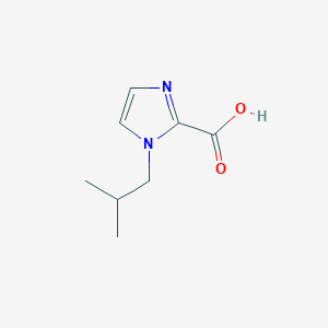 molecular formula C8H12N2O2 B3097666 1-Isobutyl-1H-imidazole-2-carboxylic acid CAS No. 1314951-25-1