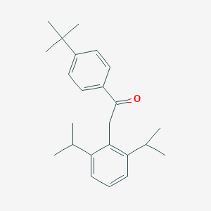 molecular formula C24H32O B309769 1-(4-Tert-butylphenyl)-2-(2,6-diisopropylphenyl)ethanone 