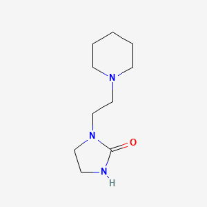 1-[2-(Piperidin-1-yl)ethyl]imidazolidin-2-one