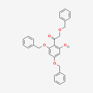 2-(Benzyloxy)-1-(2,4-bisbenzyloxy-6-hydroxyphenyl)ethanone