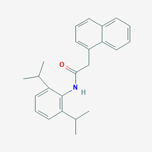 molecular formula C24H27NO B309775 N-(2,6-diisopropylphenyl)-2-(1-naphthyl)acetamide 