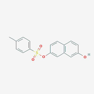molecular formula C17H14O4S B309783 7-Hydroxy-2-naphthyl 4-methylbenzenesulfonate 