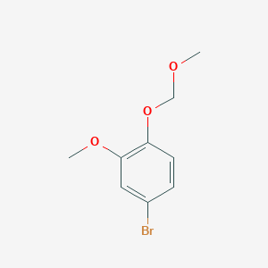 4-Bromo-2-methoxy-1-(methoxymethoxy)benzene