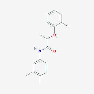 N-(3,4-dimethylphenyl)-2-(2-methylphenoxy)propanamide