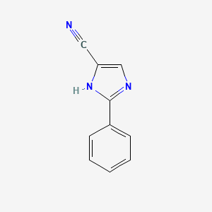 2-Phenylimidazole-4-carbonitrile