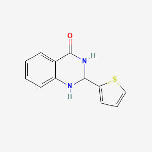 2-thiophen-2-yl-2,3-dihydro-1H-quinazolin-4-one