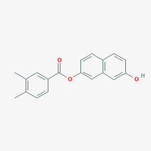 7-Hydroxy-2-naphthyl 3,4-dimethylbenzoate
