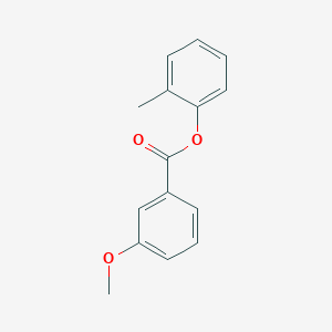 molecular formula C15H14O3 B309830 2-Methylphenyl 3-methoxybenzoate 