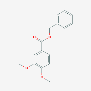 molecular formula C16H16O4 B309831 Benzyl 3,4-dimethoxybenzoate 