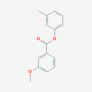molecular formula C15H14O3 B309836 m-Anisic acid, 3-methylphenyl ester 