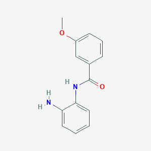 molecular formula C14H14N2O2 B309842 N-(2-aminophenyl)-3-methoxybenzamide 