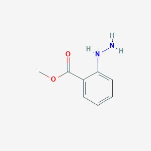 molecular formula C8H10N2O2 B3098461 2-肼基苯甲酸甲酯 CAS No. 133690-87-6