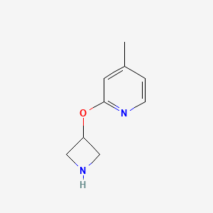 2-(Azetidin-3-yloxy)-4-methylpyridine