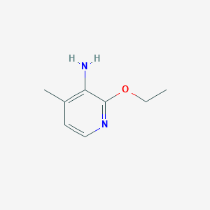 molecular formula C8H12N2O B3098776 2-乙氧基-4-甲基吡啶-3-胺 CAS No. 1342782-48-2