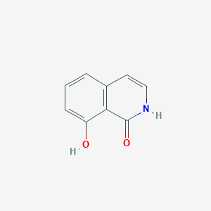 molecular formula C9H7NO2 B3098818 8-Hydroxyisoquinolin-1(2H)-one CAS No. 1344148-46-4
