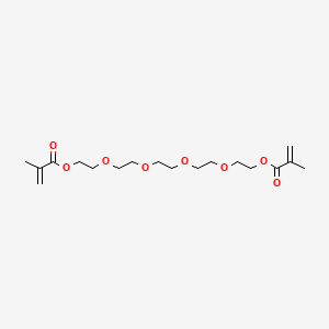 molecular formula C18H30O8 B3099053 Pentaethylene glycol dimethacrylate CAS No. 13497-24-0