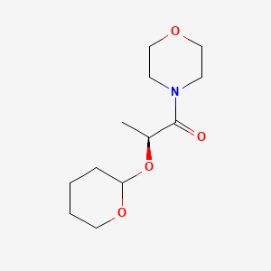 (2S)-1-Morpholin-4-yl-2-(tetrahydro-pyran-2-yloxy)-propan-1-one