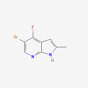 5-Bromo-4-fluoro-2-methyl-1H-pyrrolo[2,3-b]pyridine