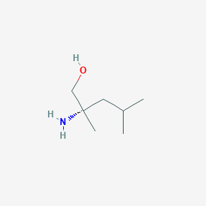 (S)-2-Amino-2,4-dimethylpentan-1-ol