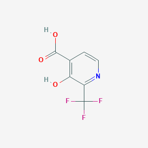 3-Hydroxy-2-(trifluoromethyl)isonicotinic acid