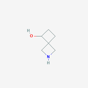 molecular formula C6H11NO B3099231 2-Azaspiro[3.3]heptan-5-ol CAS No. 1352546-78-1