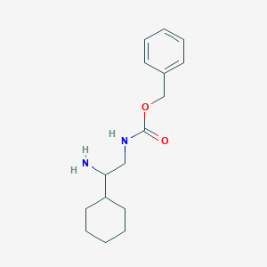 benzyl N-(2-amino-2-cyclohexylethyl)carbamate