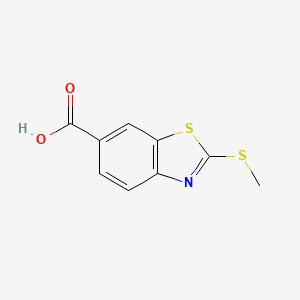 2-Methylsulfanyl-1,3-benzothiazole-6-carboxylic acid