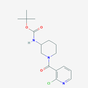 tert-Butyl (1-(2-chloronicotinoyl)piperidin-3-yl)carbamate