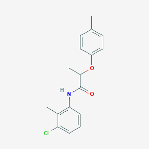 N-(3-chloro-2-methylphenyl)-2-(4-methylphenoxy)propanamide