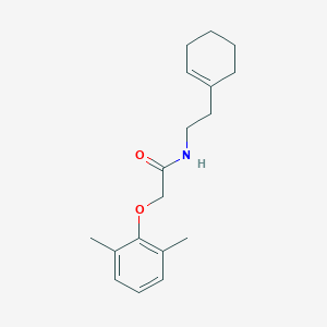 N-[2-(1-cyclohexen-1-yl)ethyl]-2-(2,6-dimethylphenoxy)acetamide