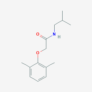 molecular formula C14H21NO2 B309968 2-(2,6-dimethylphenoxy)-N-isobutylacetamide 
