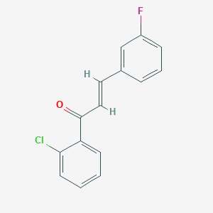 (E)-1-(2-chlorophenyl)-3-(3-fluorophenyl)prop-2-en-1-one