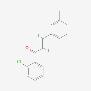 (2E)-1-(2-Chlorophenyl)-3-(3-methylphenyl)prop-2-en-1-one