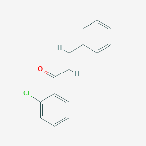 (2E)-1-(2-Chlorophenyl)-3-(2-methylphenyl)prop-2-en-1-one