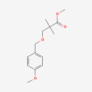 Methyl 3-[(4-methoxybenzyl)oxy]-2,2-dimethylpropanoate