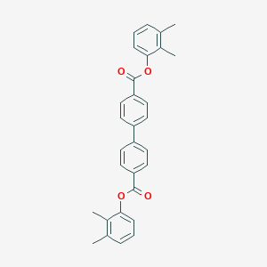 molecular formula C30H26O4 B309988 Bis(2,3-dimethylphenyl) [1,1'-biphenyl]-4,4'-dicarboxylate 