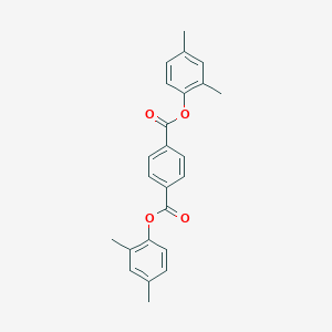 molecular formula C24H22O4 B309993 Bis(2,4-dimethylphenyl) terephthalate 