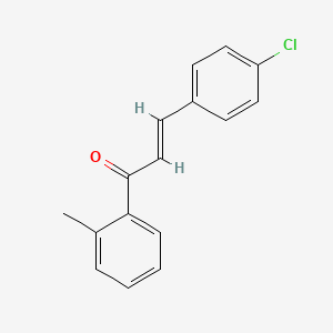3-(4-Chlorophenyl)-1-(2-methylphenyl)prop-2-en-1-one