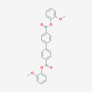 molecular formula C28H22O6 B309995 Bis(2-methoxyphenyl) [1,1'-biphenyl]-4,4'-dicarboxylate 