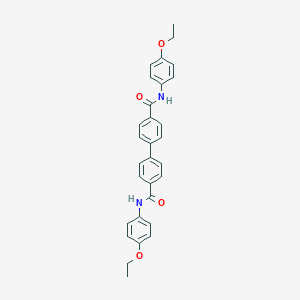 N~4~,N~4~'-bis(4-ethoxyphenyl)[1,1'-biphenyl]-4,4'-dicarboxamide