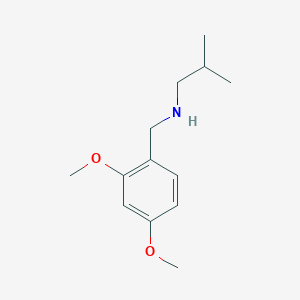 [(2,4-Dimethoxyphenyl)methyl](2-methylpropyl)amine