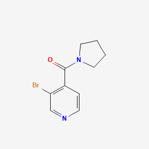 (3-Bromopyridin-4-yl)(pyrrolidin-1-yl)methanone