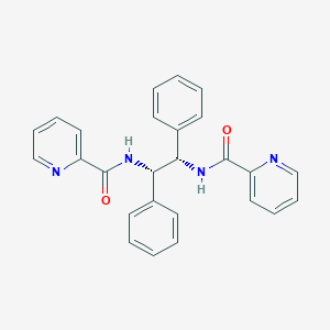N,N'-((1S,2S)-1,2-Diphenylethane-1,2-diyl)dipicolinamide