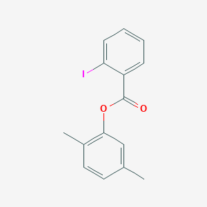 molecular formula C15H13IO2 B310005 2,5-Dimethylphenyl 2-iodobenzoate 