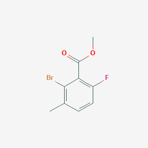 Methyl 2-bromo-6-fluoro-3-methylbenzoate